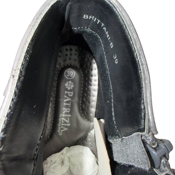 (25153) NEW Women's Patrizia by Spring Step "Brittani" Ankle Boots Size 8.5 Gray - Picture 4 of 7